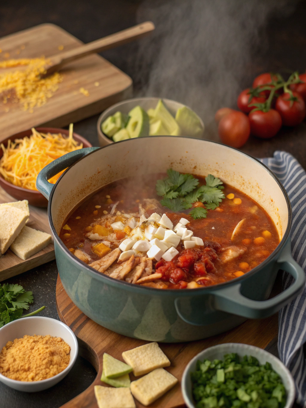Recipe preparation steps