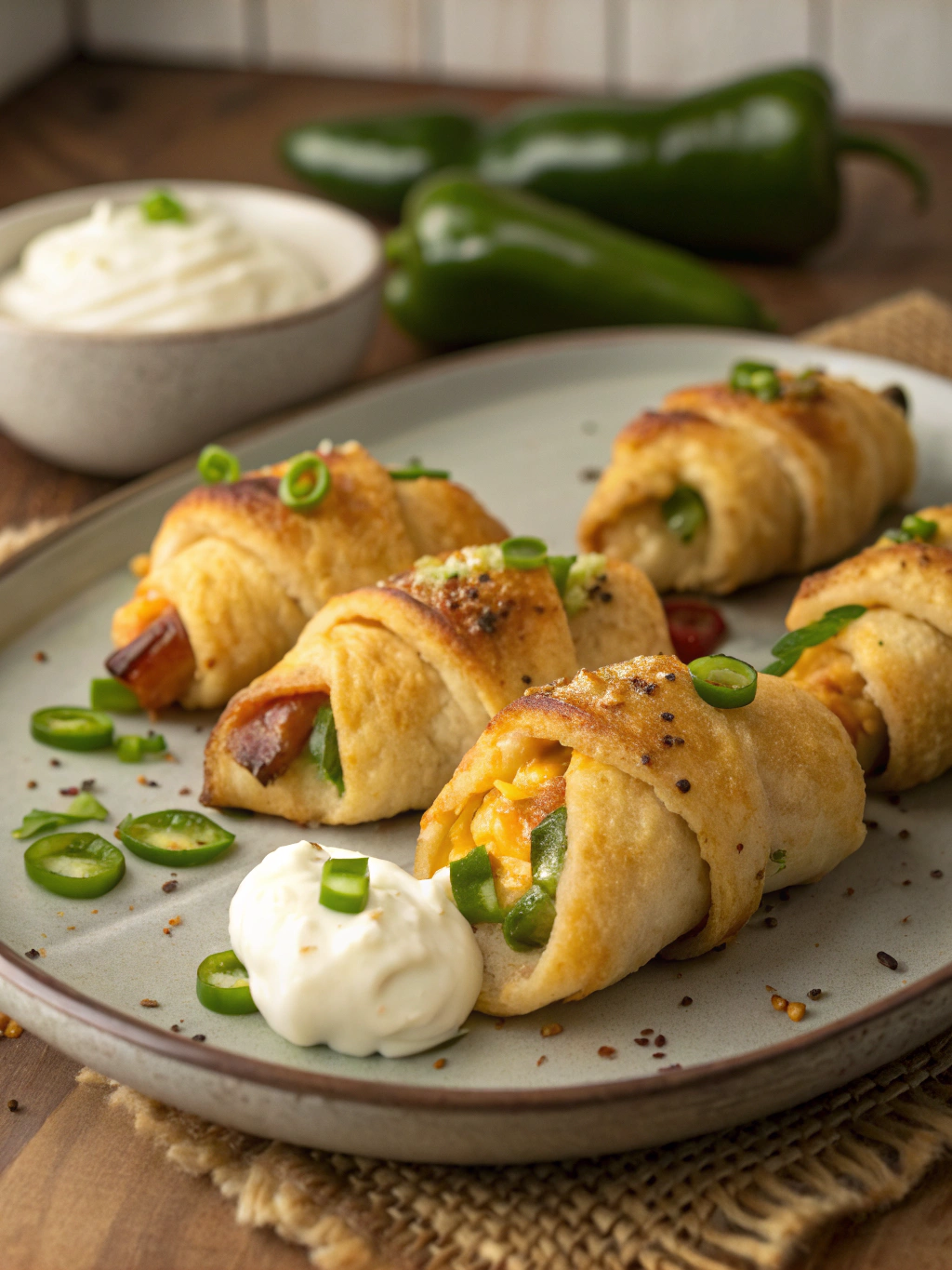 Jalapeno Popper Mummies