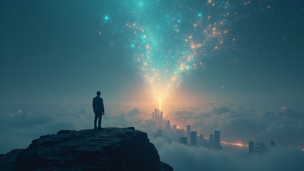 Ilustración conceptual de la inteligencia de máquina avanzada propuesta por Yann LeCun