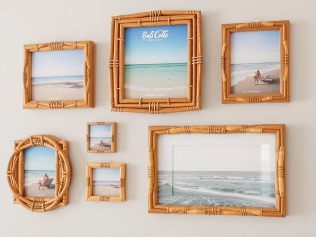 17. Choose Rattan Picture Frames