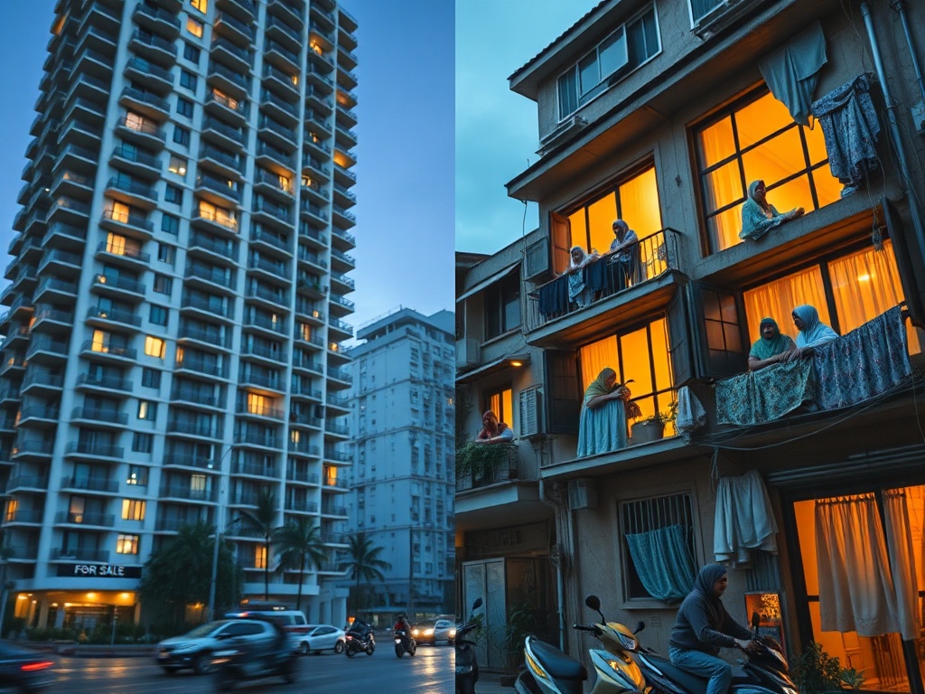 Two Families, One Kitchen, No Apartment Key