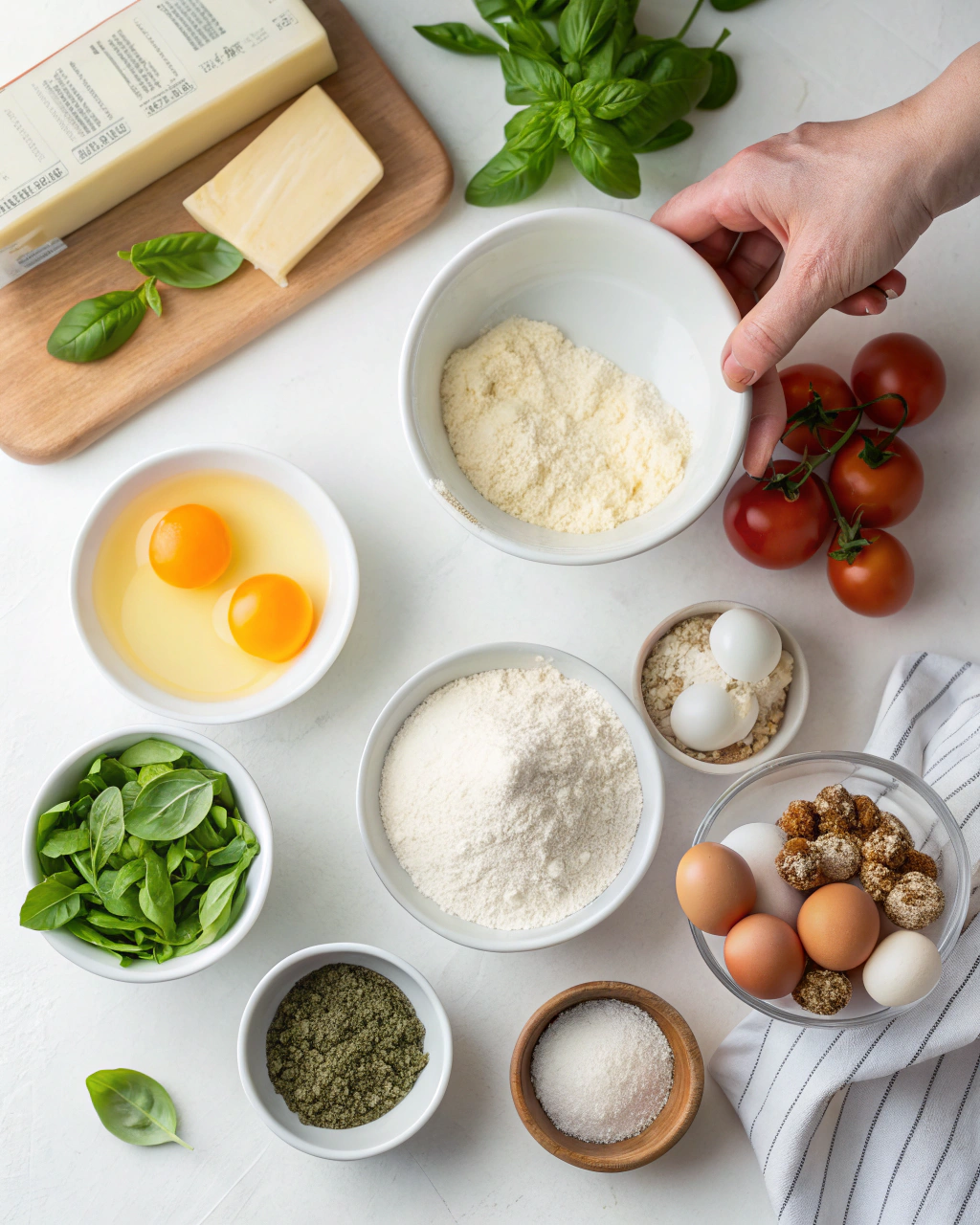 Strawberry Banana Baked Oatmeal with Chocolate Chips ngredients