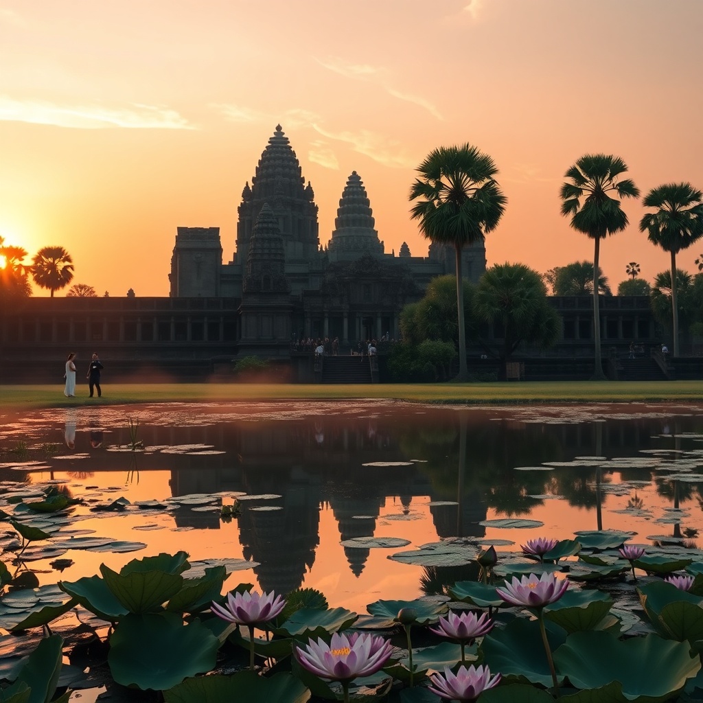 Templo Angkor Wat, Siem Reap, Camboya
