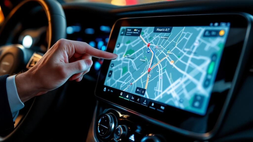 Advanced GPS navigation system for punctual airport transportation