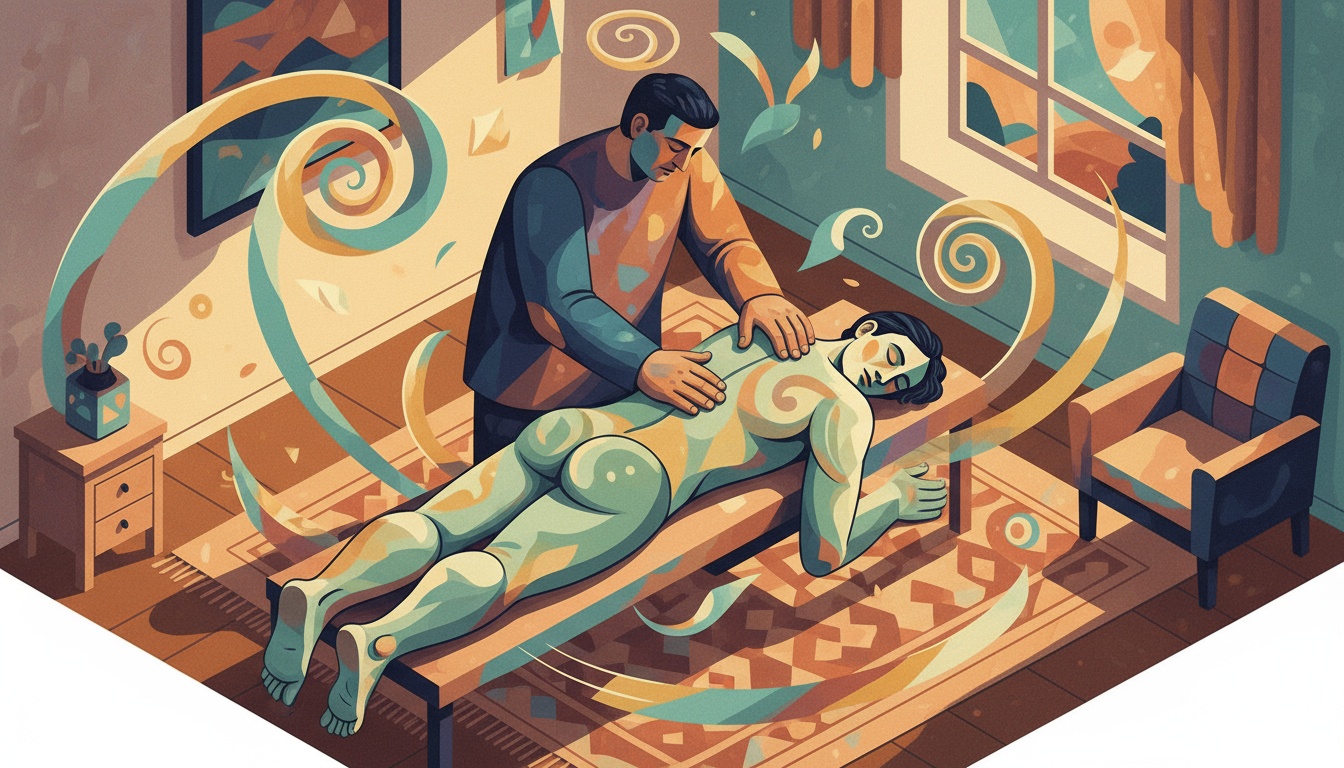 Integrated Therapy: Soothes muscle tension and encourages optimal healing before and during your session for greater comfort and improved mobility.