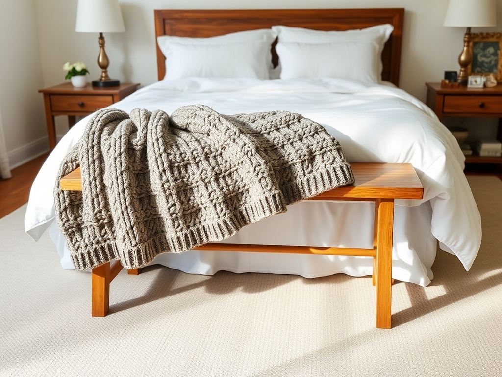 13. Add a Wooden Bench