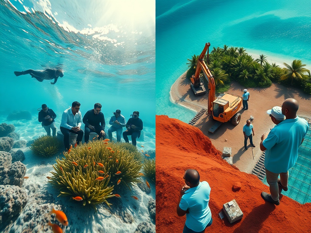 Where Scuba Ministers Met Island Waste Workers