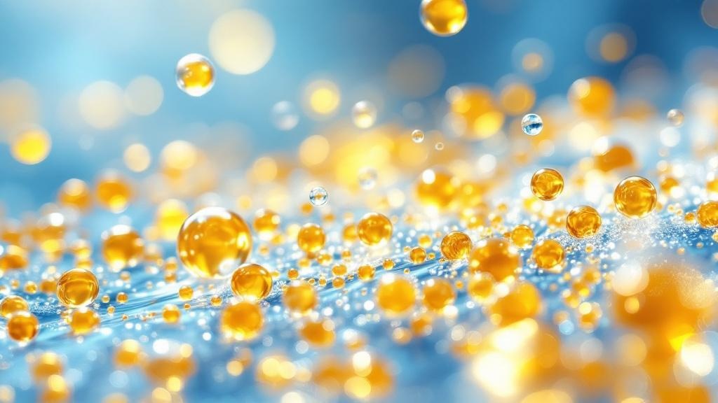 Nano-emulsification technology in cannabis drinks visualization