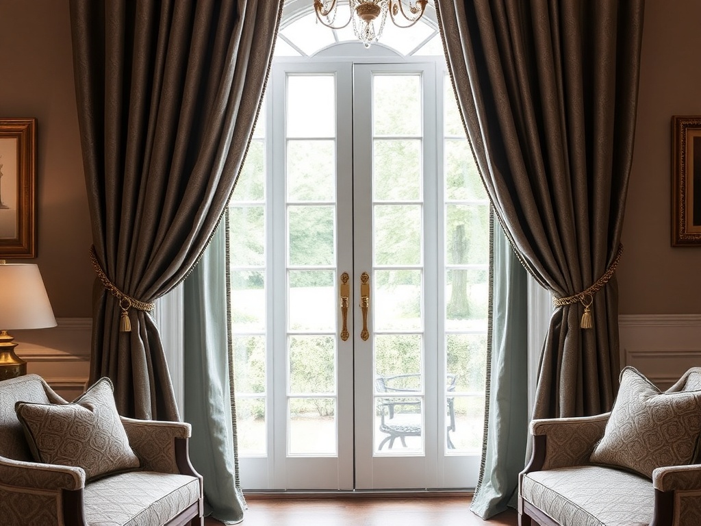 7. Use Tiebacks for a Polished Look