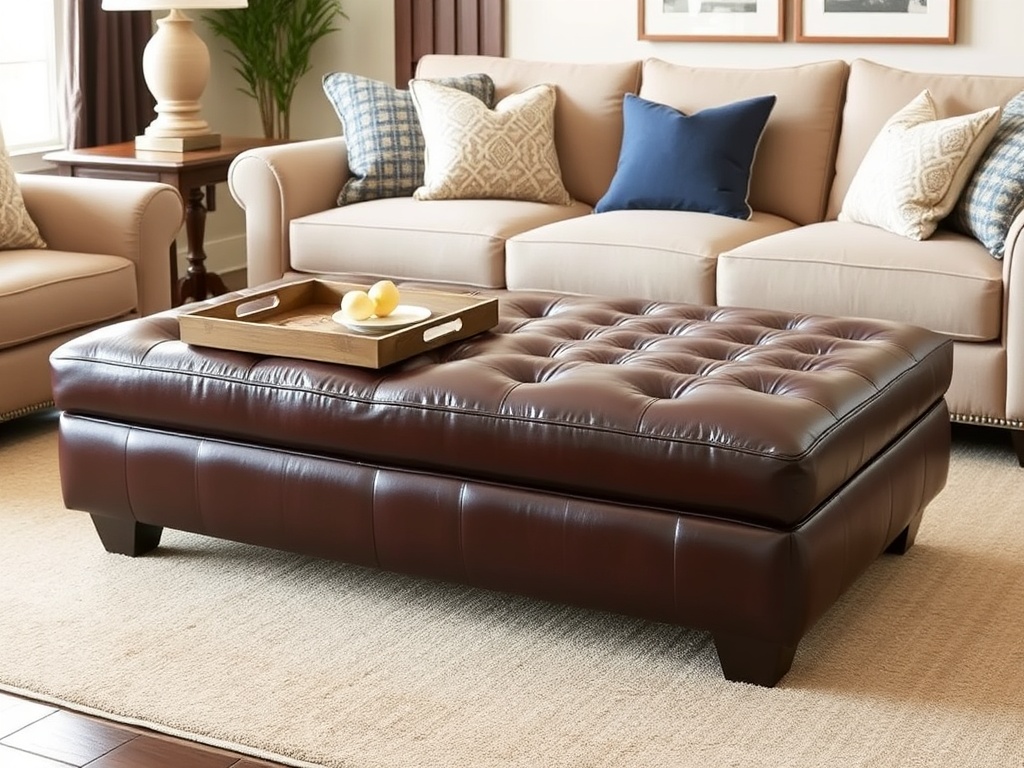 4. Opt for Multi-functional Ottomans