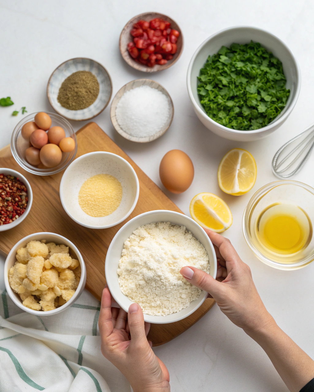 Peach Bundt Cake with Brown Butter Icing Ingredients