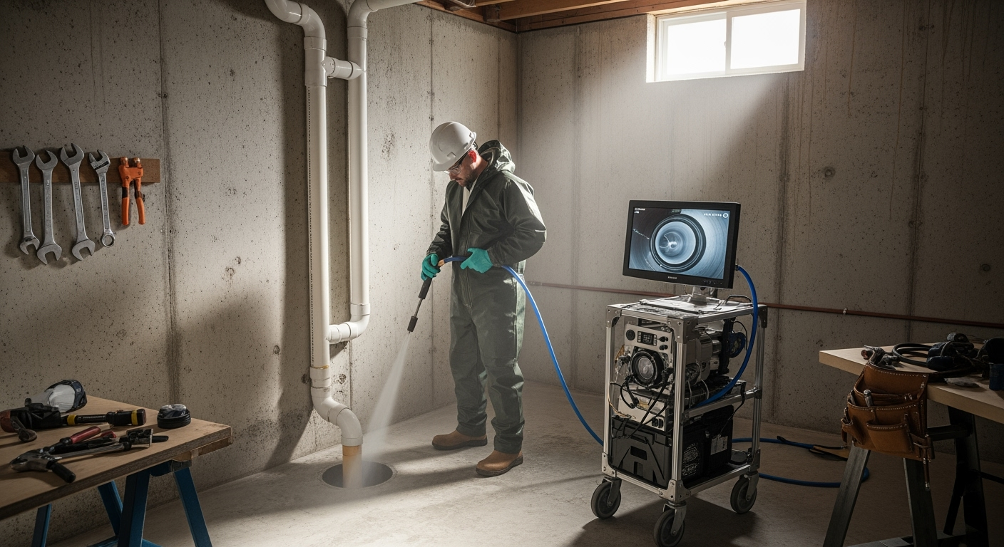 Spot main drain warning signs in Montreal. Get emergency drain cleaning, hydro-jetting, and drain camera inspection from Drain Puissant. Call (514) 430-9907.