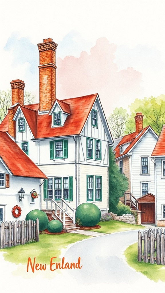 New England image