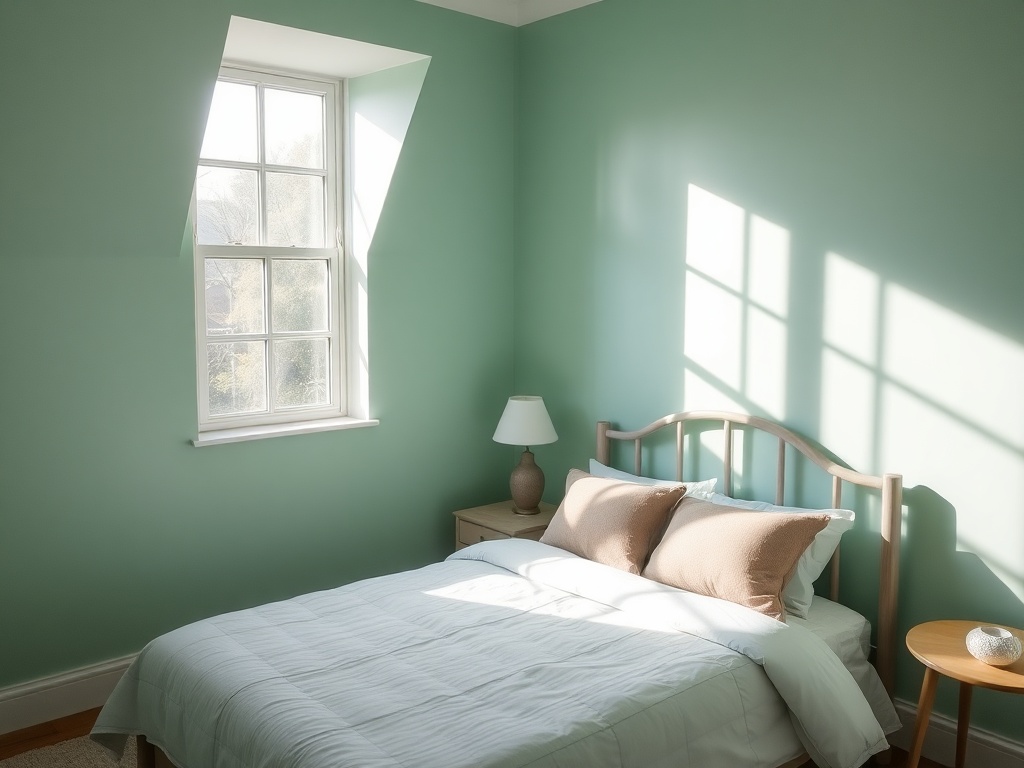 1. Paint the Walls Seafoam Green