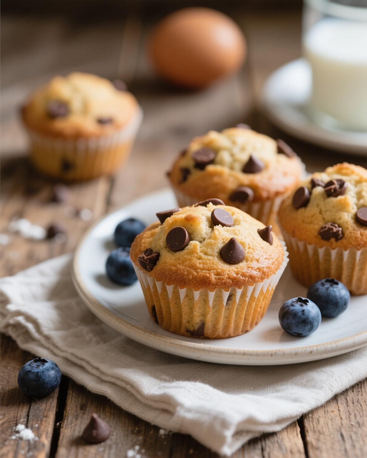 chocolate chip muffins chocolate chip muffins