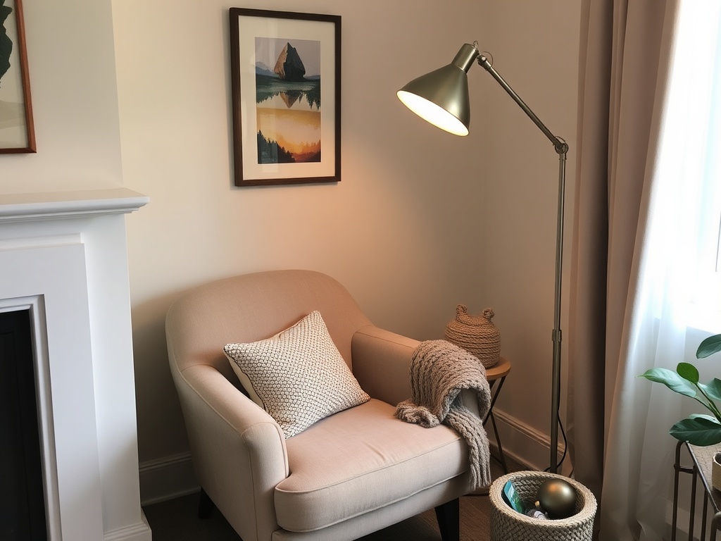 1. Install a Cozy Reading Nook