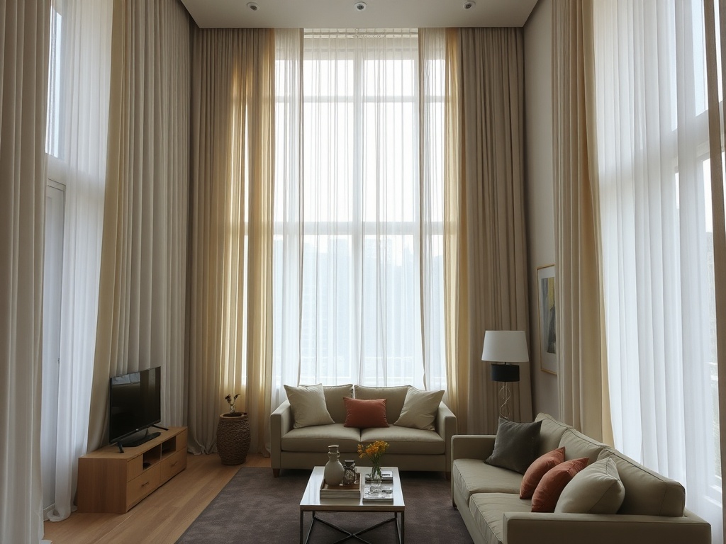 13. Hang Curtains High