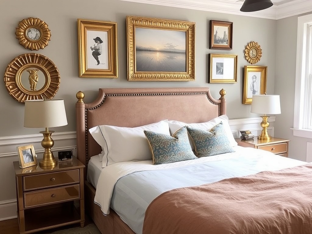 19. Embrace Metallic Accents