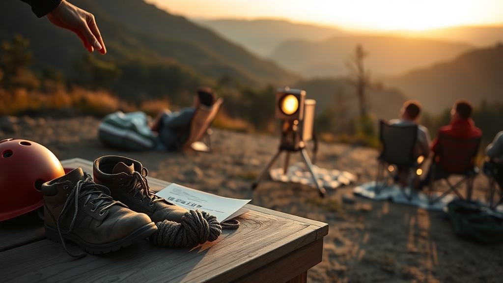 Audience at outdoor screening