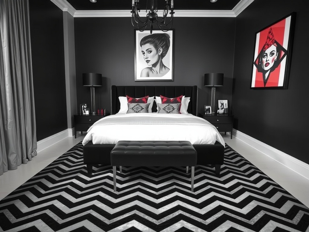 14. Choose Bold Chevron Patterns