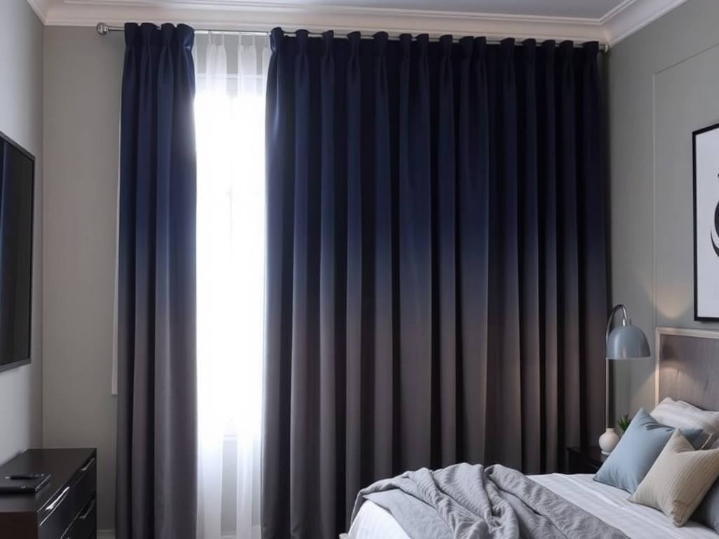 16. Experiment with Ombre Curtains