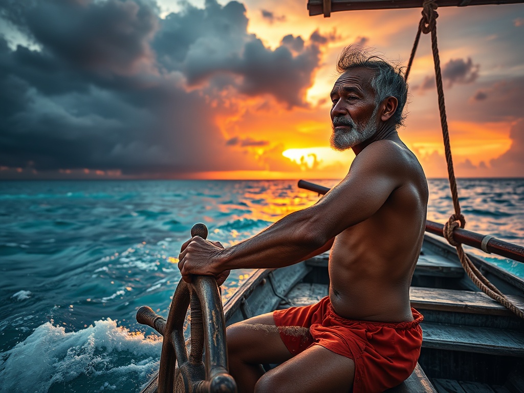 A Captain's Hands on the Wheel, Storm Clouds on the Horizon