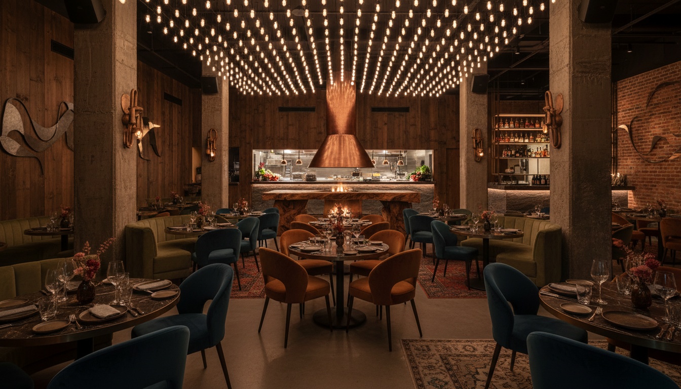 Exclusive restaurant ambiance