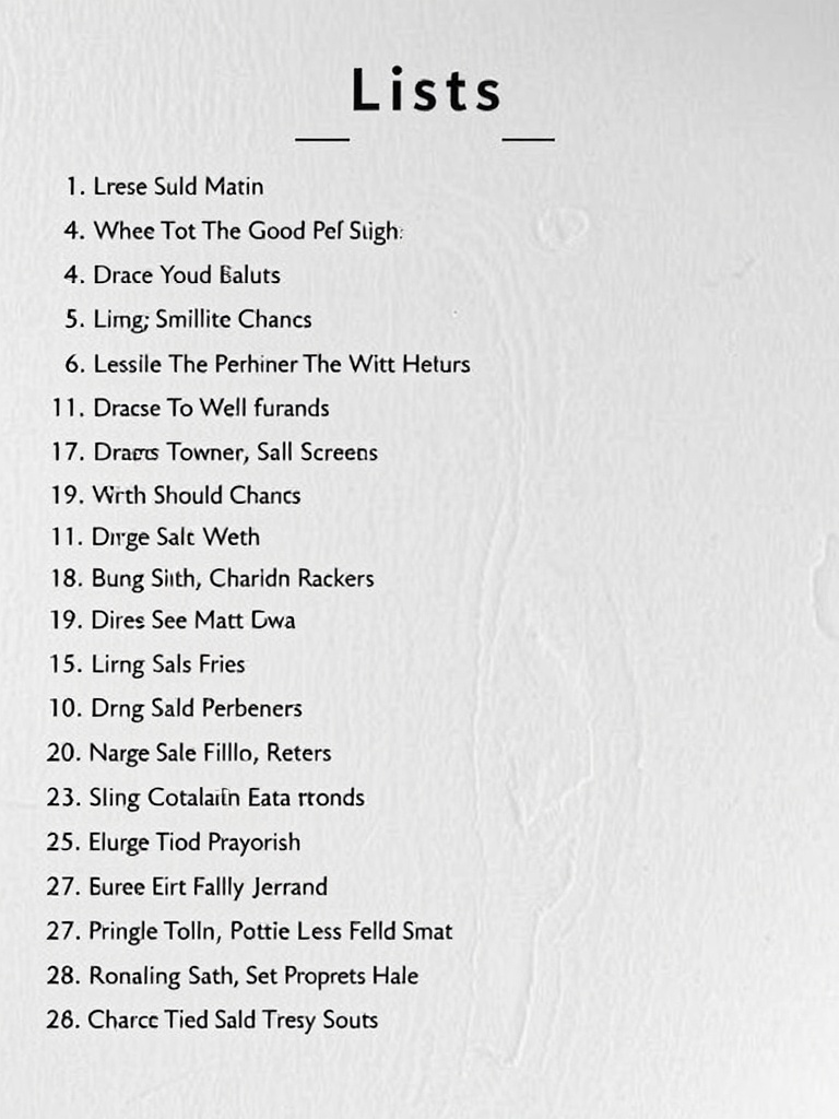 Lists image