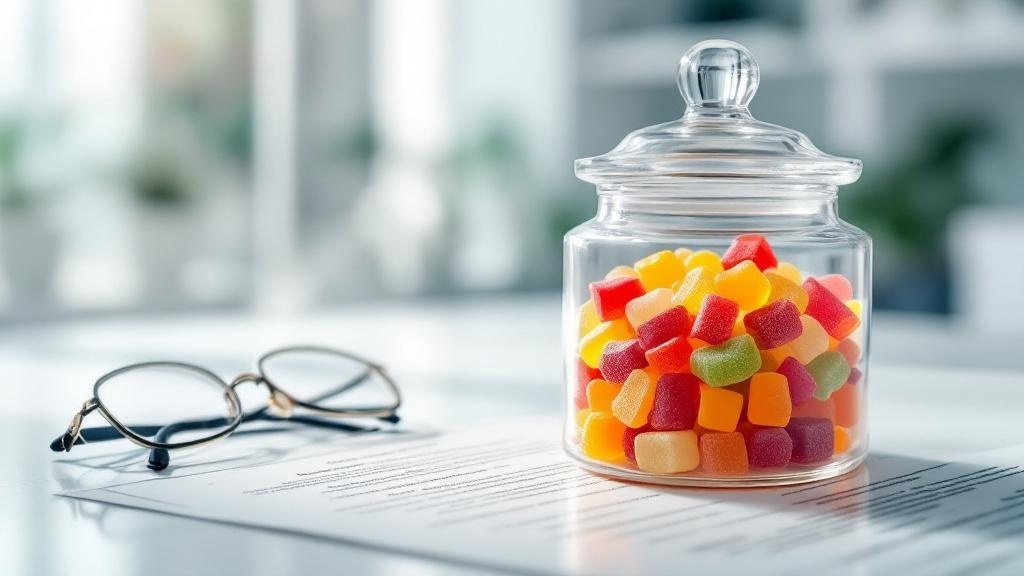 Premium cannabis gummies with quality testing documentation