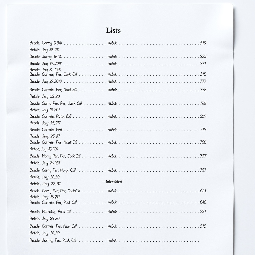 Lists image