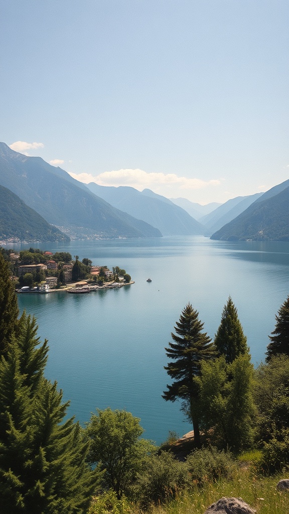 lake como image
