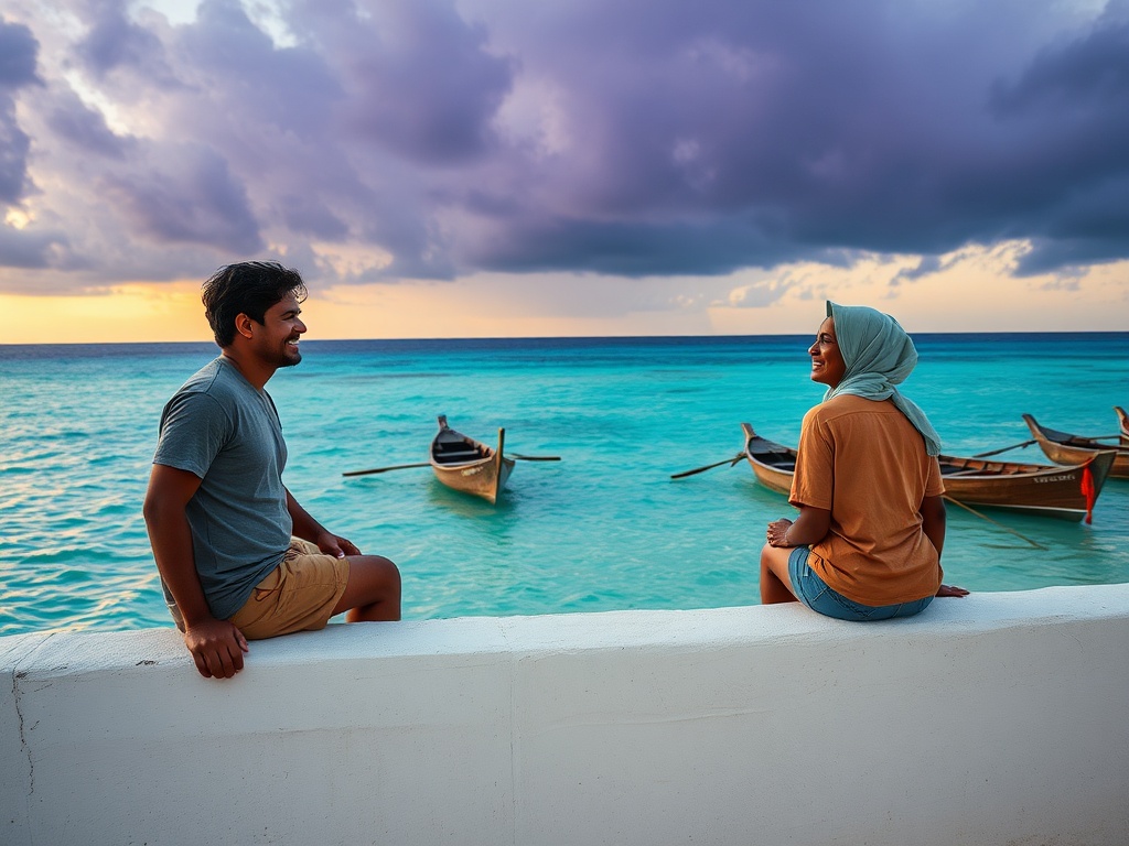 Monsoon Clouds Gather Over the Seawall Conversation