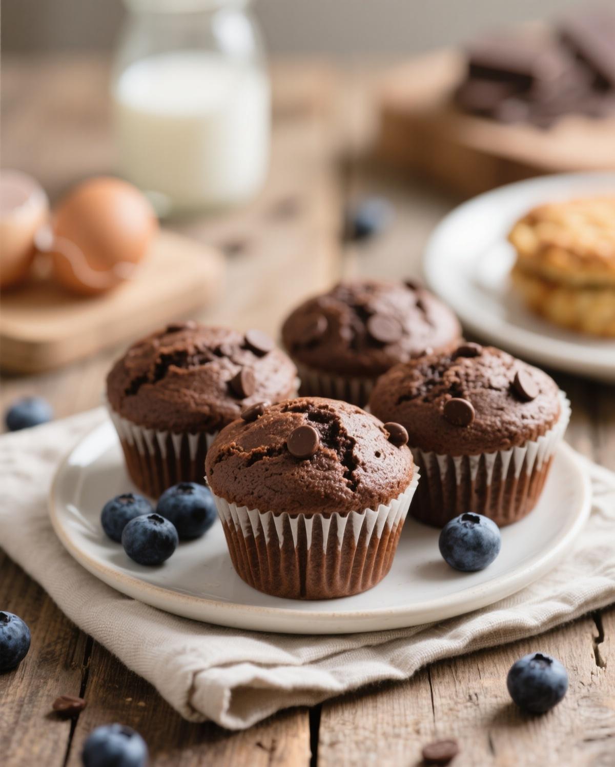 gluten free chocolate muffins gluten free chocolate muffins