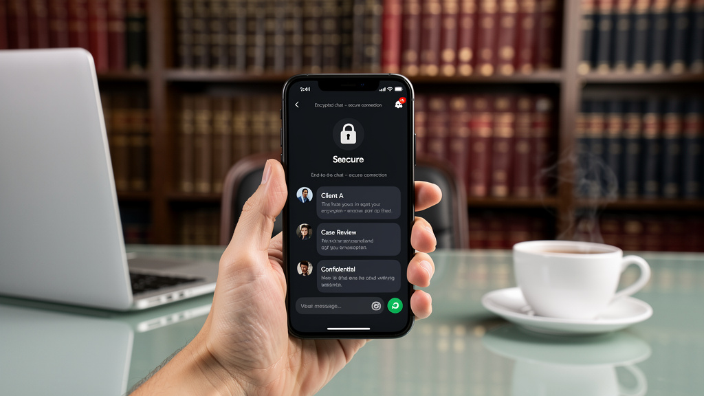 Secure messaging system for confidential legal negotiations