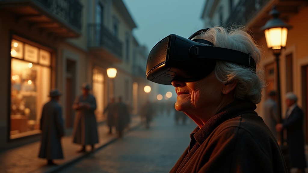 Recreación virtual del reloj El Morito en la terapia VR para deterioro cognitivo en Burgos.