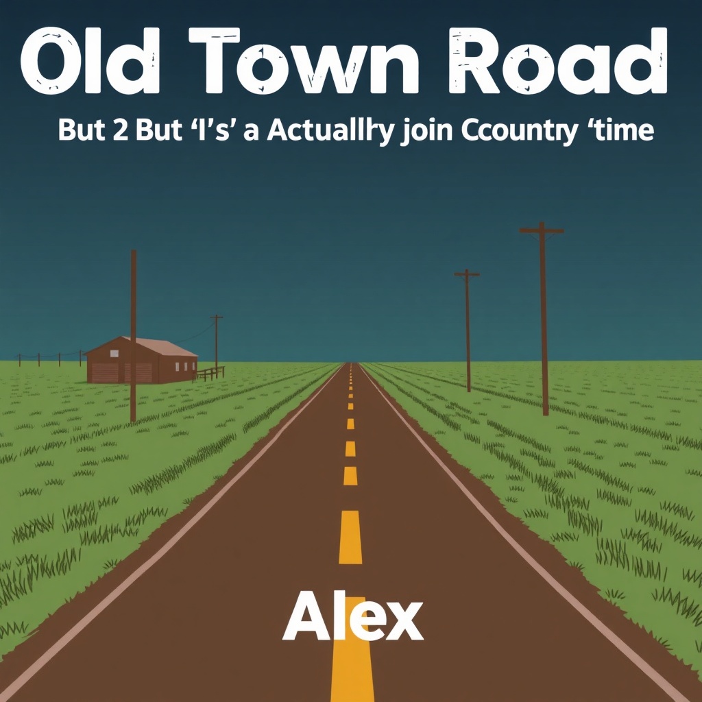 Cover art for Old Town Road (But It’s Actually Country This Time)