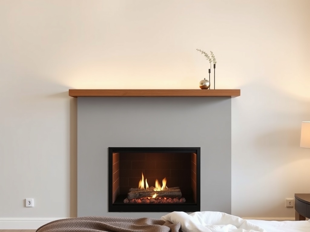 5. Install a Floating Mantel