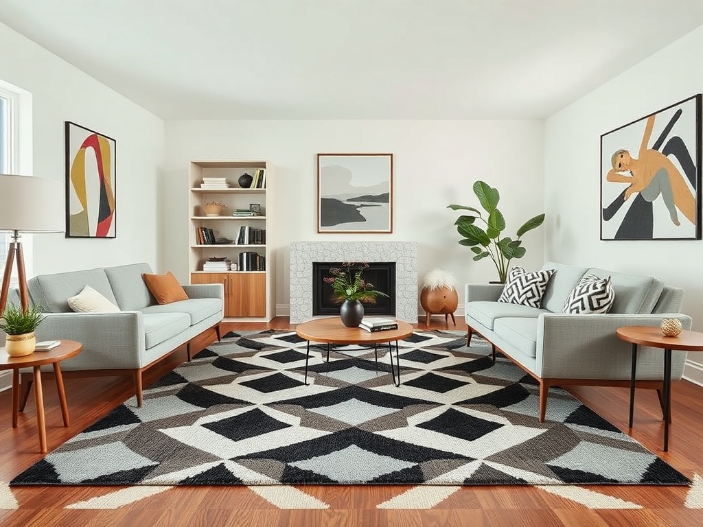 The Role of Rugs in Mid-Century Modern Design