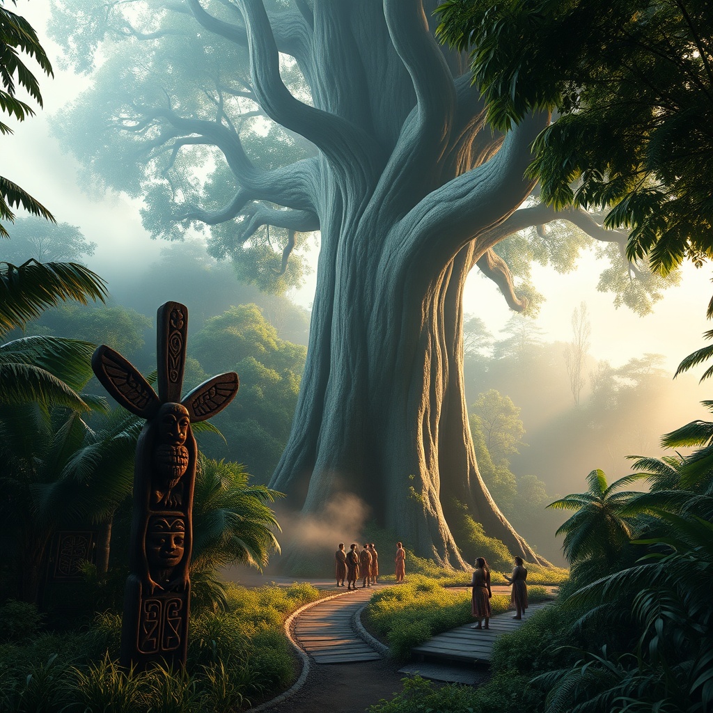 La misteriosa Isla de Tane Mahuta: Donde los dioses caminan