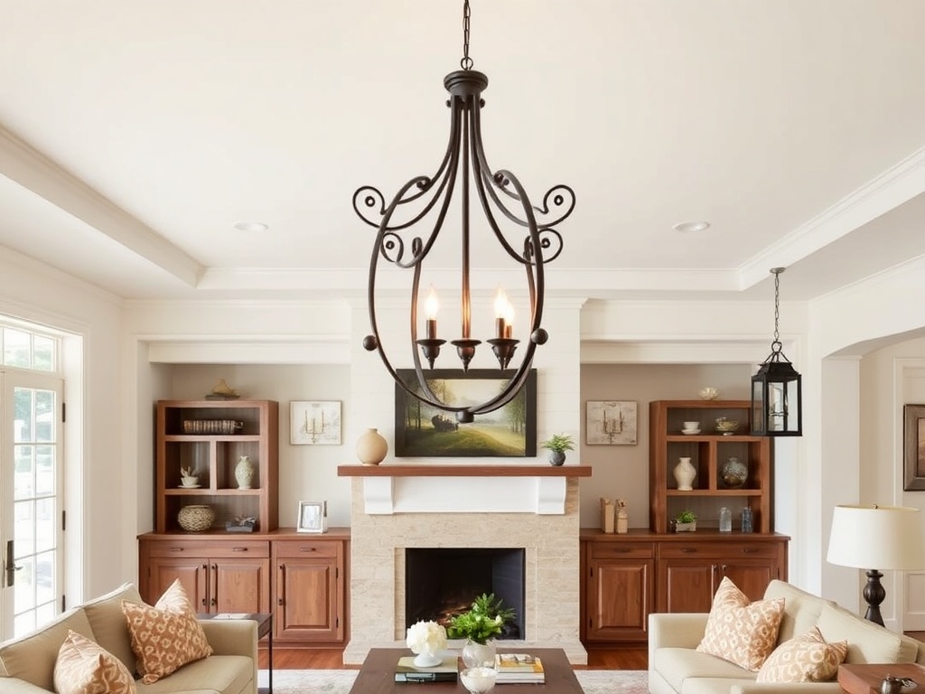 11. Install Farmhouse-Style Lighting