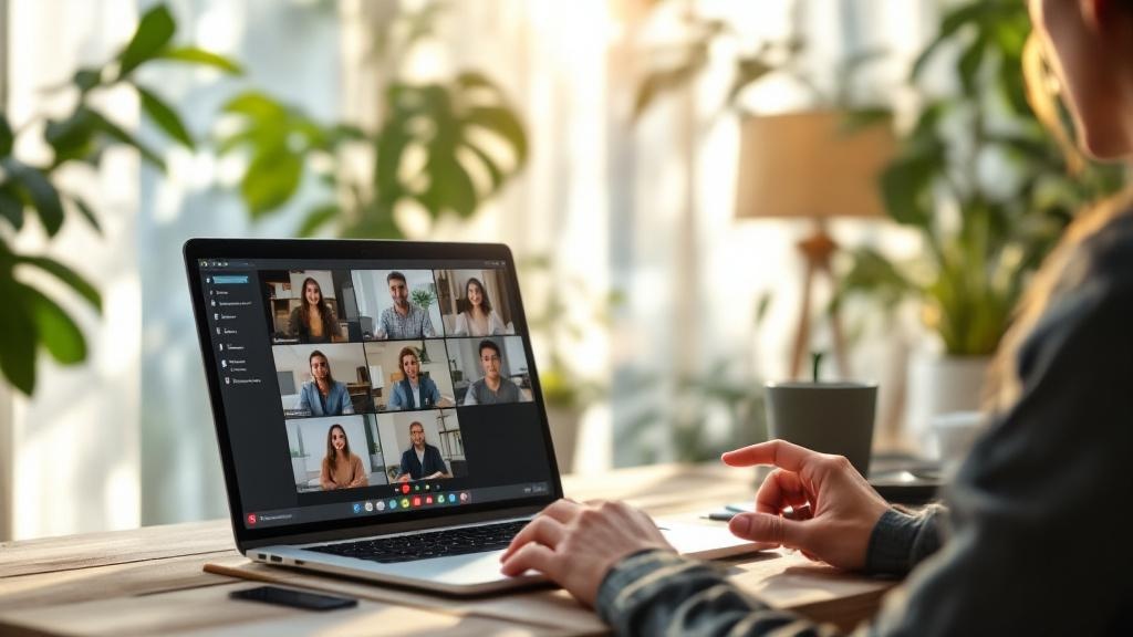 Leader navigating distributed team communication challenges