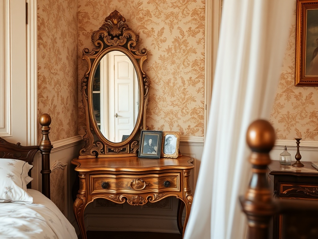 4. Add an Antique Vanity