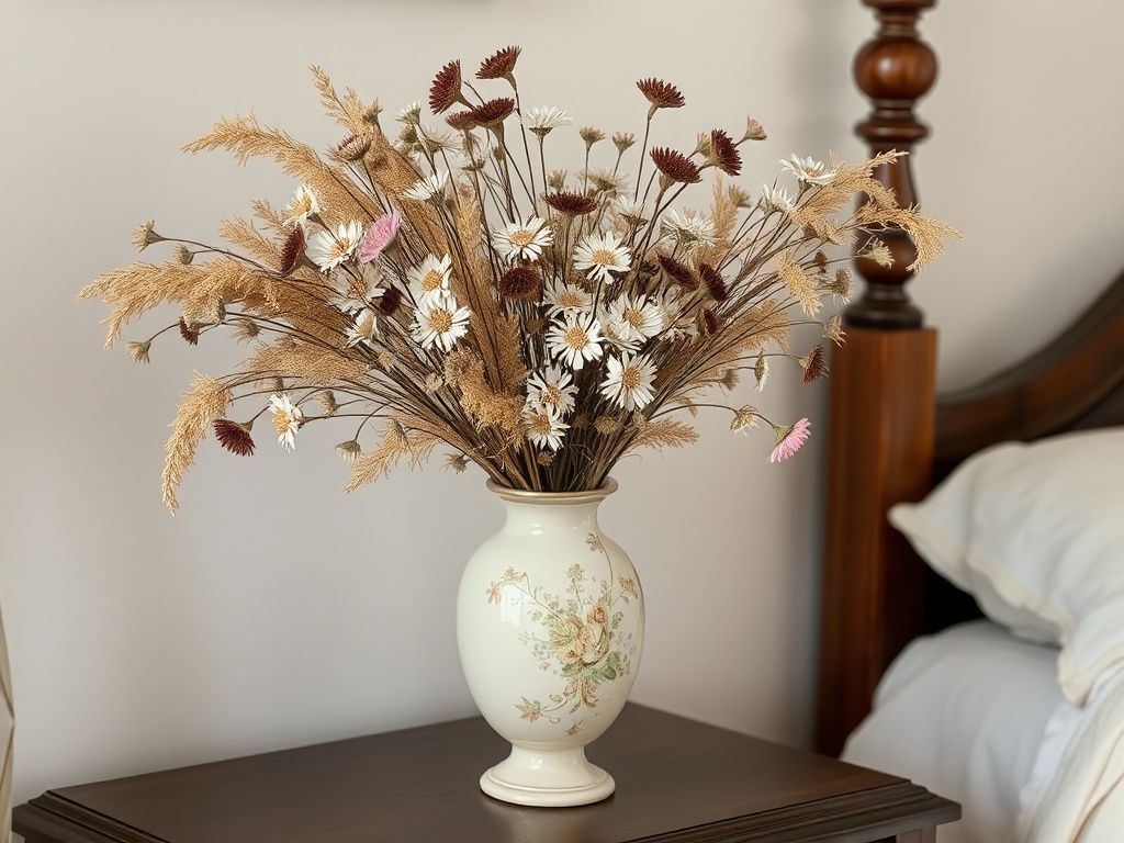 17. Decorate with Dried Flowers
