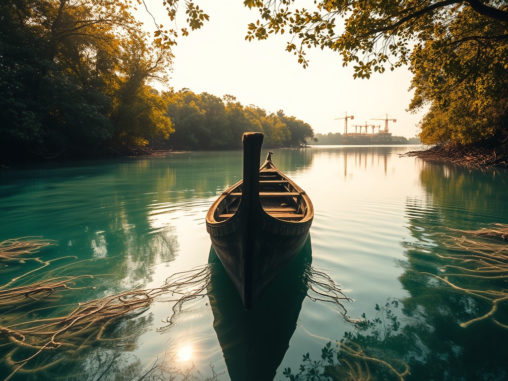 The Canoe's Last Journey Through Fishimathi's Shrinking Mangroves