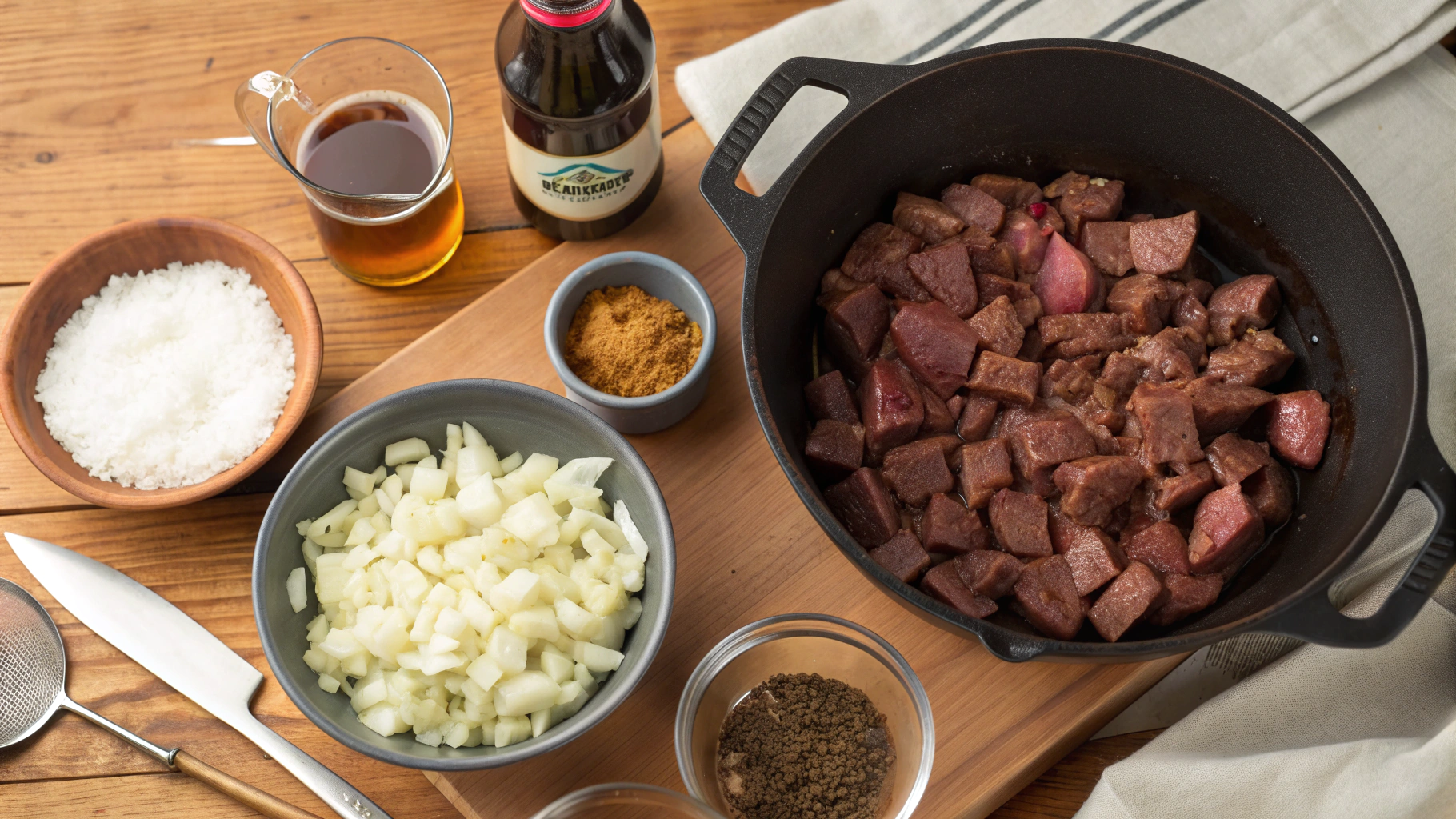 Cooking Carbonade Flamande