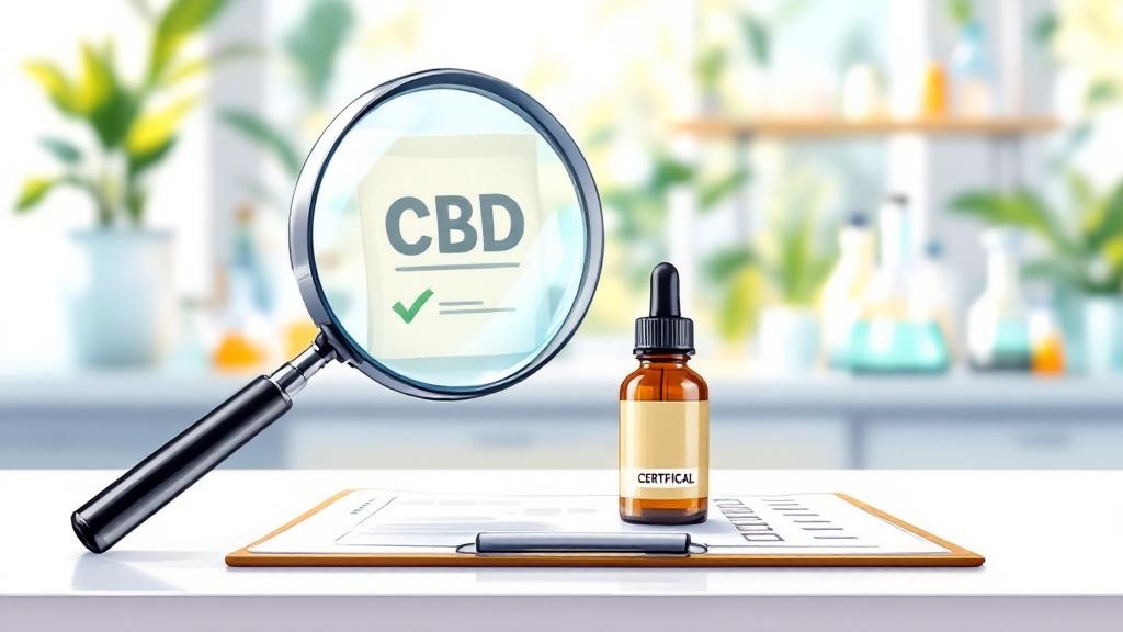 CBD quality testing and certification process