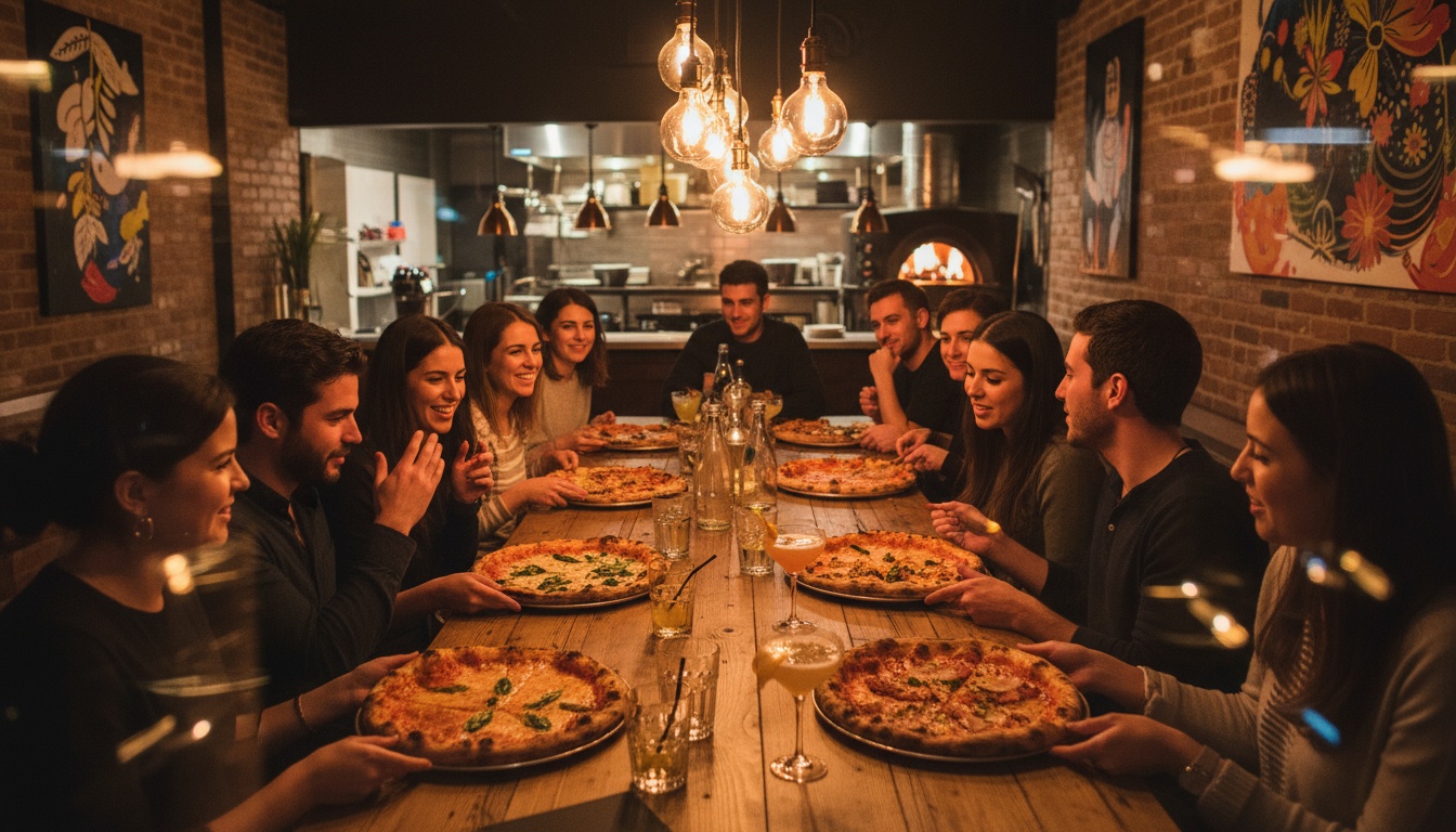 Artisanal pizza varieties