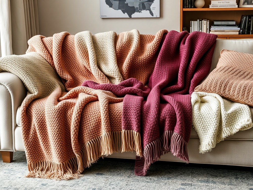 4. Incorporate Soft, Layered Blankets