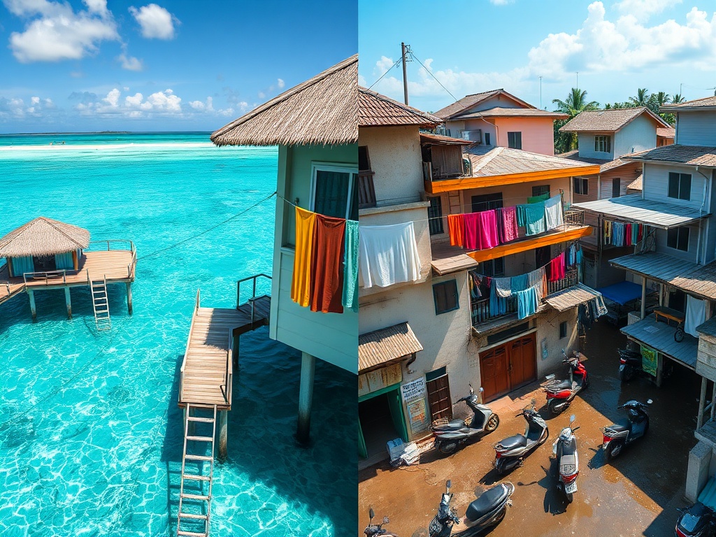 GDP Growth 3.9% as Resort Villas Rise and Malé's Streets Crumble