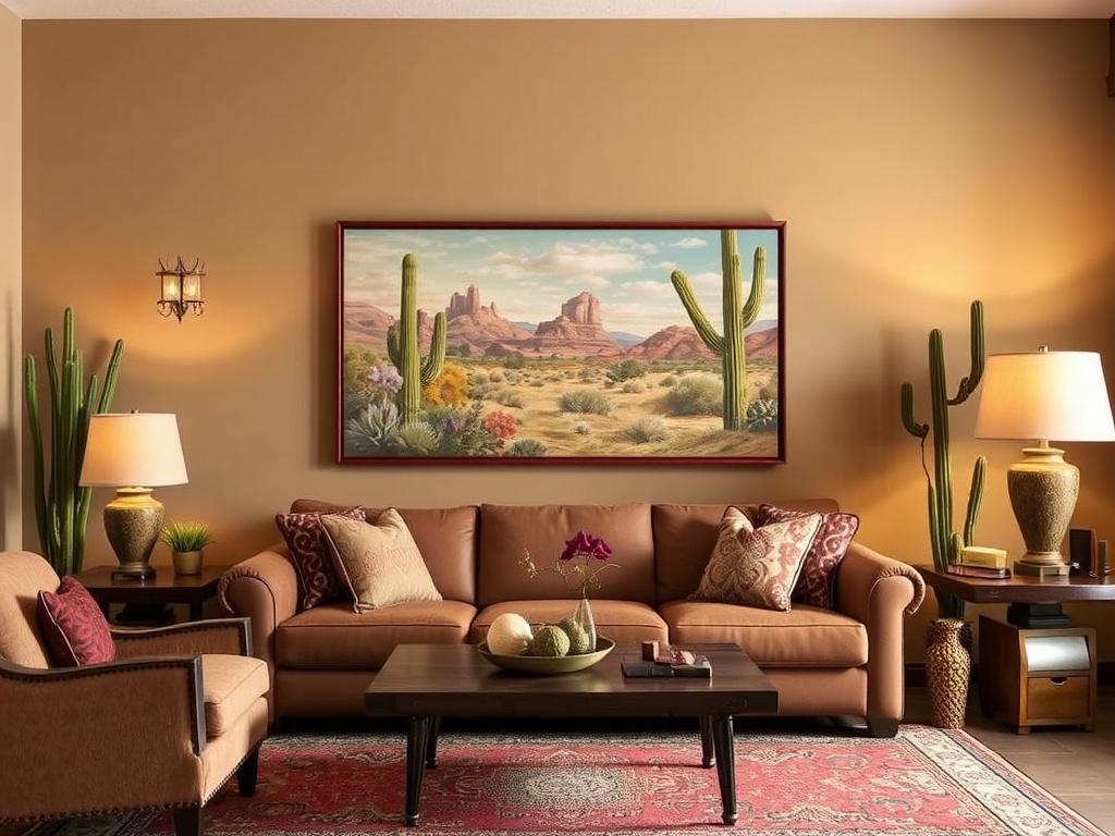 20. Use Desert-Inspired Art